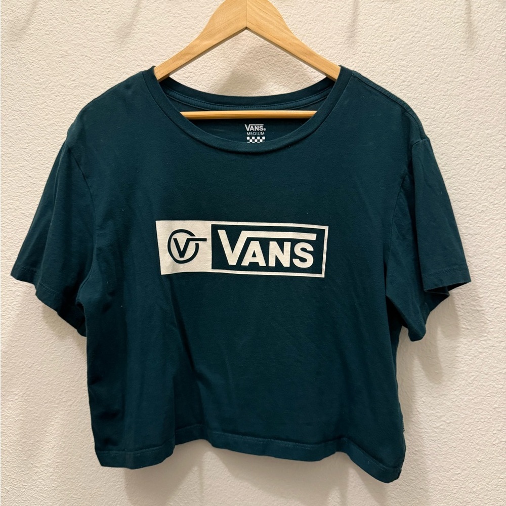 Vans Dark Green Crop Top